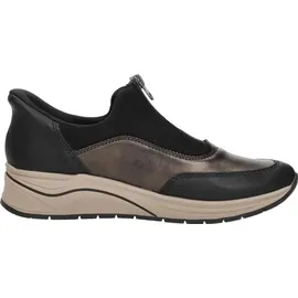 Rieker Loafer Herren Schwarz/Beige/Braun 41