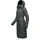 Navahoo Damen Wintermantel Warmer Steppmantel lang mit Kapuze Umay Stormy Blue Gr. XL - XL