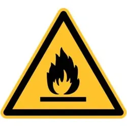 Eichner Warnschild Feuergefährliche Stoffe