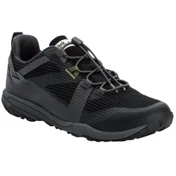 Jack Wolfskin Sneaker Spirit Low (Multifunktionsschuhe, leicht und flexible Sohle) schwarz Herren