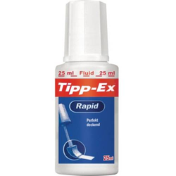 Tipp-Ex Korrekturflüssigkeit Rapid 25ml Weiß
