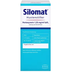 Silomat gegen Reizhusten Pentoxyverin Saft 100 ml