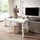 SKRAUT HOME Ausziehbarer Konsolentisch 180x90x73cm Weiß