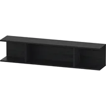 Duravit Regal Ketho.2 80x15x17cm, hor, 3 Fächer, eiche schwarz