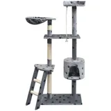 vidaXL Katzen-Kratzbaum 150 cm grau