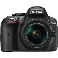 Nikon D5300 schwarz + AF-P DX 18-55mm VR
