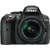 Nikon D5300 schwarz + AF-P DX 18-55mm VR