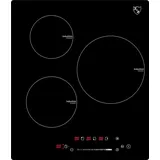 K&H 3 Zonen 45cm Touch Control Induktionskochfeld Autark Eingebaut 45-IN-5000