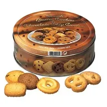 kompatible Ware Dänische Butter- und Schokoladen-Kekse Kekse 500,0 g