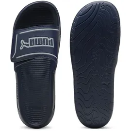 Puma Royalcat Comfort 2 Schiebe-Sandalen, Marineblau, kühles Mittelgrau, 46 EU