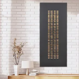 Casablanca by Gilde GILDE Wandrelief Torus silber, 50x120 cm