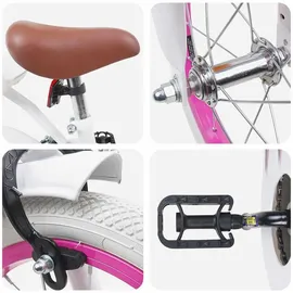 vidaXL Kinderfahrrad 12 Zoll Farbe weiß