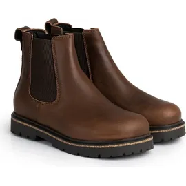 Birkenstock Highwood Slip On Natural Leather chocolate