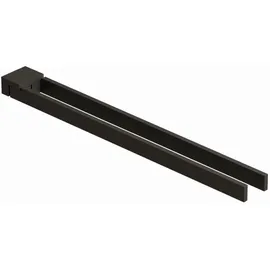 Kludi Vela C Doppel-Handtuchstange Brushed Gunmetal 31977N2