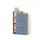 livinity® Ortello 80 x 128,3 x 24,2 cm 3 Schubladen / Blau