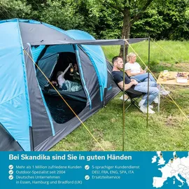 Skandika Hammerfest 4 Sleeper Protect Blau/Schwarz
