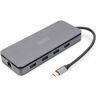 Digitus 11 Port USB-C Dockingstation, USB-C 3.0 [Stecker] (DA-70896)
