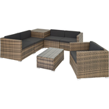 Tectake Pisa Rattan Lounge