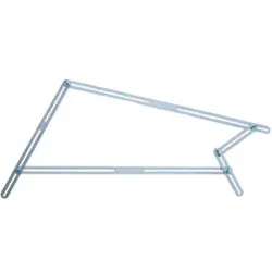 Hedue Treppen-Winkelschablone 48 Schienen T512