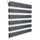 Woltu Doppelrollo 80 x 130 cm grau