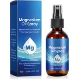 Magnesium oil spray,60ml Magnesium spray,Natürlich reines magnesium oil spray,Magnesium spray füße,verbessert die Schlafqualität,die Gesundheit der Haut,für Sport & Muskel entspannung.