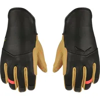 Salewa Ortles AM Leather W Alpinhandschuhe Schwarz 5