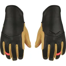 Salewa Ortles AM Leather W Alpinhandschuhe Schwarz 5