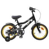 vidaXL Kinderfahrrad 12 Zoll schwarz