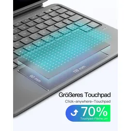 Inateck KB403-10 für iPad Grau