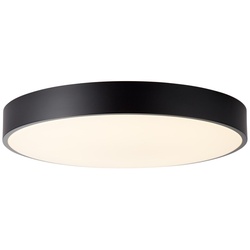 BRILLIANT Lampe Slimline LED Deckenleuchte 49cm weiß/schwarz   1x 60W LED integriert, (4800lm, 3000-6000K)   Stufenlos dimmbar / Steuerbar über Fernbedienung