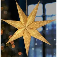 Brubaker Adventsstern 60 cm Gold