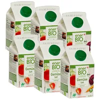 EnerBiO Gemüsesaft Bio-Gemüsesaft 6 x 0,5 l