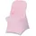Vevor Stuhlhussen Stuhlbezug Stretch 50 Stk. waschbarer & abnehmbarer Stuhlüberzug aus Polyester-Spandex für Hochzeitsfeiern Esszimmerbankette, passend für Klappstühle (45 x 46 x 77 cm) Pink