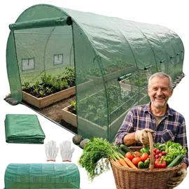 EDENIA Großer Garten Folientunnel VERNA 3 x 6 m
