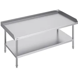 VEVOR Edelstahl-Arbeitstisch Lebensmittel-Vorbereitungstisch 762x1524x660mm