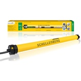 SCHELLENBERG Rohrmotor Mini Plus 10 Nm, elektronische Endlageneinstellung, bis zu 6 m2 Fläche, für 40 mm Welle, Komplettset inkl. Wandlager