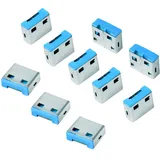 Logilink USB-Portblocker - Blau
