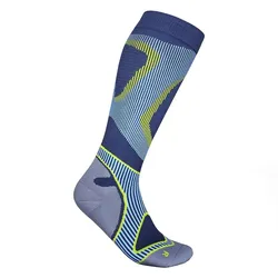 Bauerfeind Sports Herren Run Performance Compression Socks - EU 38-40 blau