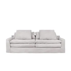 SOHO Sofa 3-sitzig ¦ weiß ¦ Maße (cm): B: 233 H: 95 T: 114