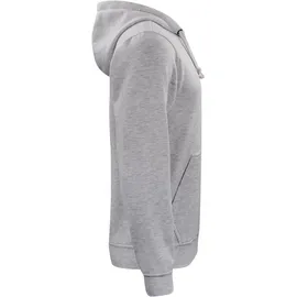 Clique Hoodie Grau Melange M