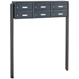 Burg Wächter Briefkastenanlage 6 Parteien Anthrazit