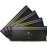 Corsair Dominator Titanium RGB schwarz DIMM Kit 64GB, DDR5-6000, CL36-36-36-76, on-die ECC (CMP64GX5M4B6000C36)