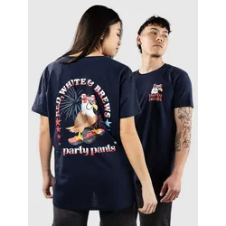 Party Pants Shred Eagle T-Shirt navy Gr. XL