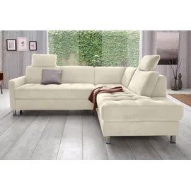 sit&more Ecksofa »Pablo L-Form«, wahlweise mit Bettfunktion