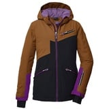 KILLTEC Skijacke »KSW 117 GRLS SKI JCKT«, Gr. 128, braun, , 77010647-128