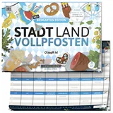 Denkriesen - STADT LAND VOLLPFOSTEN® Biergarten Edition - O zapft is! A4 Spielblock