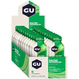 GU Energy Energy Gel Gesalzene Wassermelone 24 x 32 g
