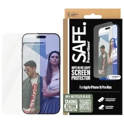 SAFE. by PanzerGlass Anti-Blue Light Displayschutz iPhone 16 Pro Max UWF