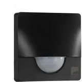 EGLO Detect me 3, Bewegungssensor aus Kunststoff, Farbe: Schwarz, IP44, 100 x 100 mm