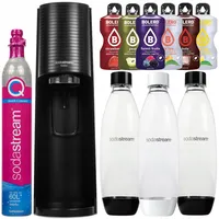 Trinkwassersprudler SodaStream Terra Black 3 Flasche +  6 Bolero Beutel